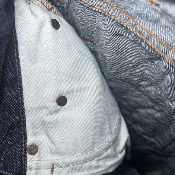 Naked & Famous 11oz Indigo Selvedge Denim baggy jeans - Picture 14 of 15